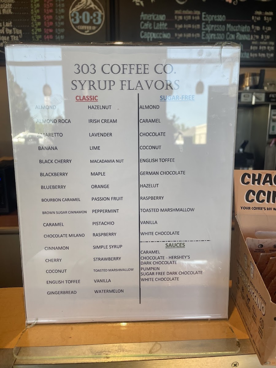 303 Coffee Company Menu - Image 5